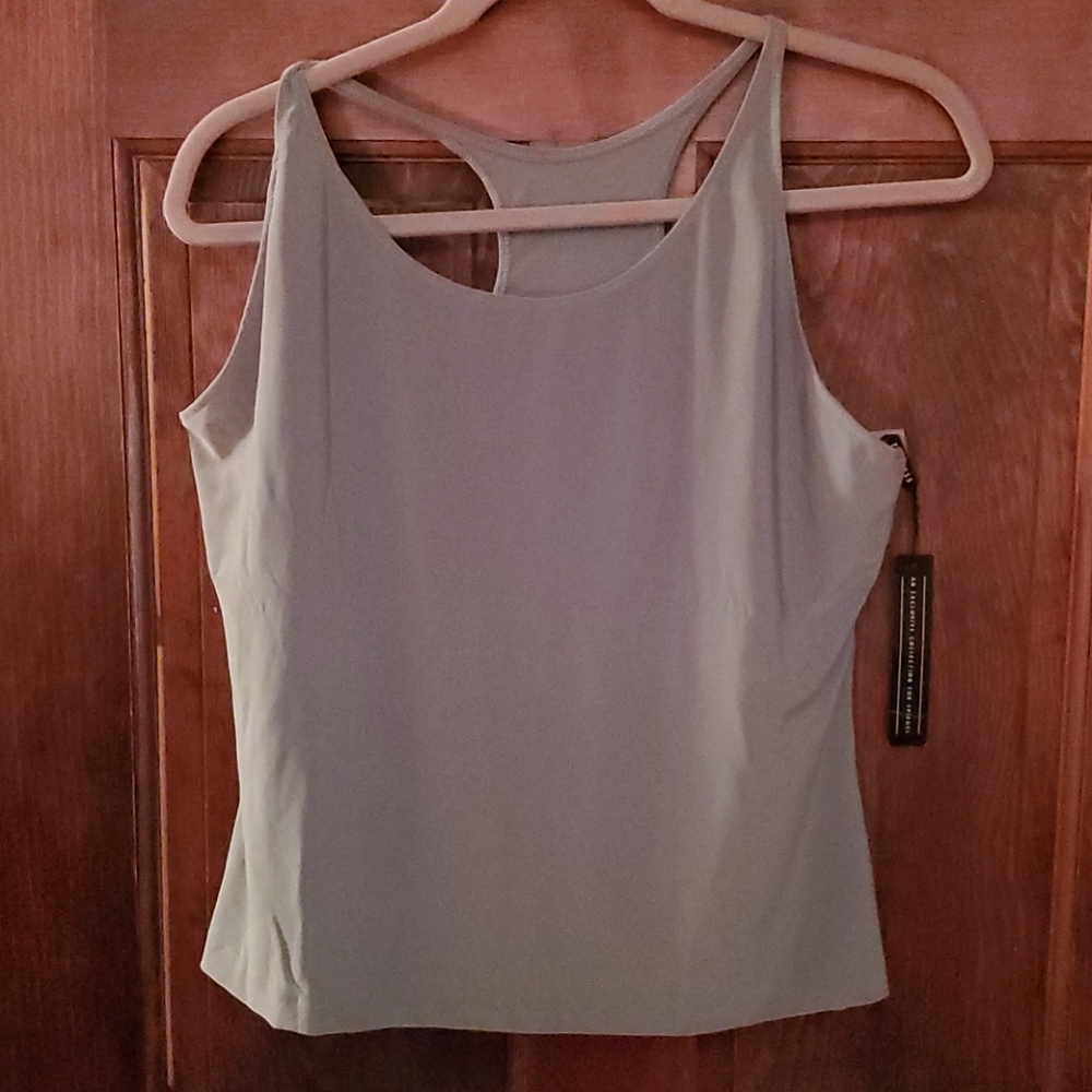 Norma Kamali Spiegel *Tank top w/ built in bra